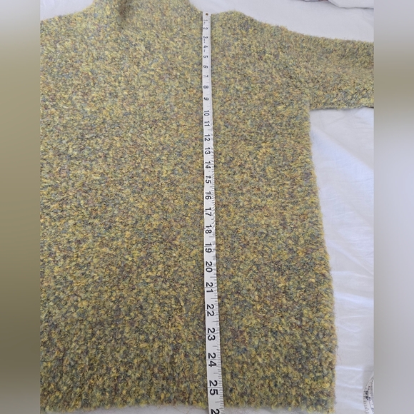 FRNCH Paris Multicolor Bouclé Mock Neck Sweater Size M - Picture 10 of 13